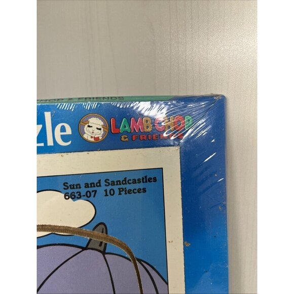 Vintage Playskool Wooden Puzzle Lamb Chop 1994 Shari Lewis Sunny NOS - Picture 11 of 16